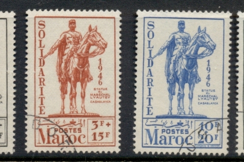 French Morocco 1946 Solidarity, Marshal Lyautey