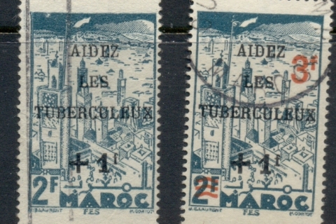 French Morocco 1946-47 Anti TB