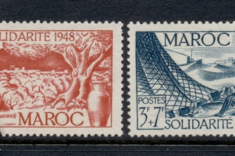 French Morocco 1949 Agriculture & Industry