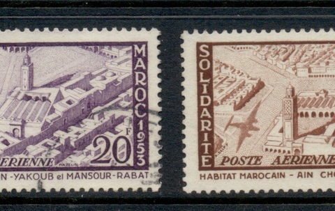 French Morocco 1954 Franco-Moroccan Solidarity