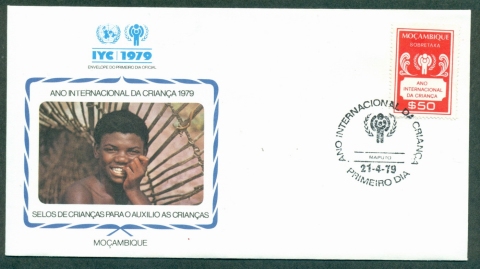 Mozambique-1979-IYC-International-Year-of-the-Child-FDC-lot32025