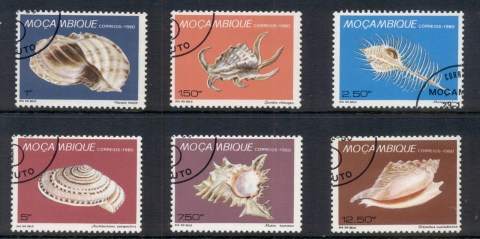 Mozambique-1980-Shells-CTO