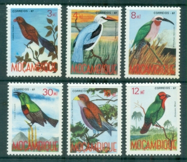 Mozambique-1987-Birds-MUH