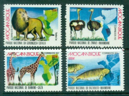 Mozambique-1993-National-Parks