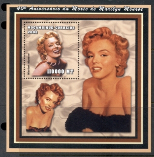 Mozambique-2002-Marilyn-Monroe-40th-Death-Anniversary-MS-MUH