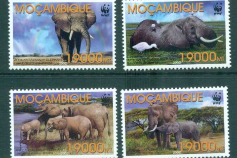 Mozambique-2002 WWF Savannah Elephant