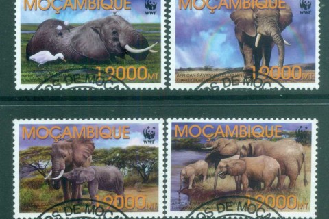 Mozambique-2002 WWF Savannah Elephant