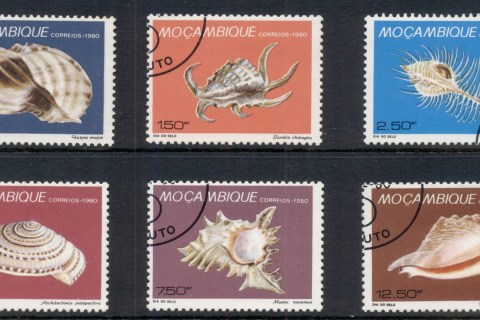 Mozambique-1980-Shells-CTO