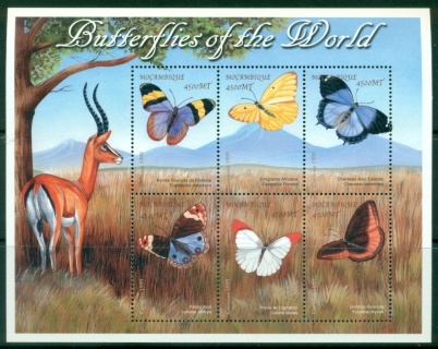 Mozambique-2000-Butterflies-of-the-World-MS-MUH_1