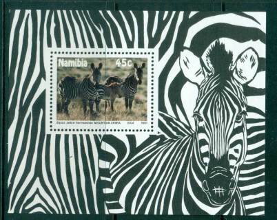 Namibia-1991-WW-Zebra-MS-MUH-lot57407