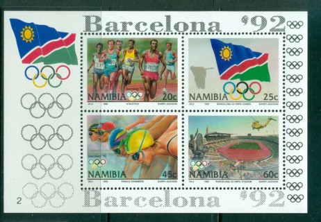 Namibia-1992-Barceona-Olympics-MS-MUH-lot57405