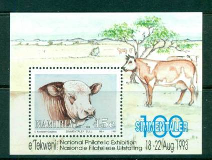 Namibia-1993-Cattle-MS-MUH-lot57410