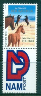 Namibia-2011-Wild-Horse-P-stamp-MUH