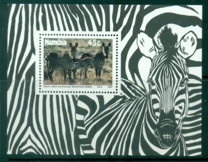 Namibia-1991-Endangered-Species-Mountain-Zebra-MS-MUH