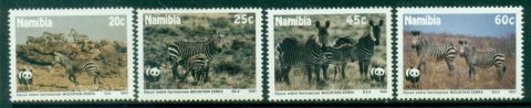 Namibia-1991-Endangered-Species-Mountain-Zebra-MUH