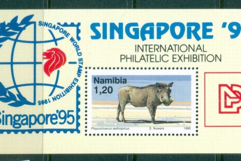 Namibia-1995-Singapore-95-Stamp-Ex-Boar-MS-MUH