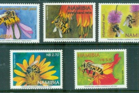 Namibia-2004-Honeybees-on-Flowers-MUH