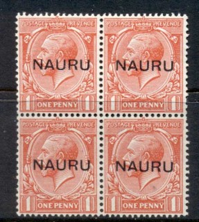 Nauru-1923-Nauru-Opt-Centered-1d-blk4-MLH-MUH