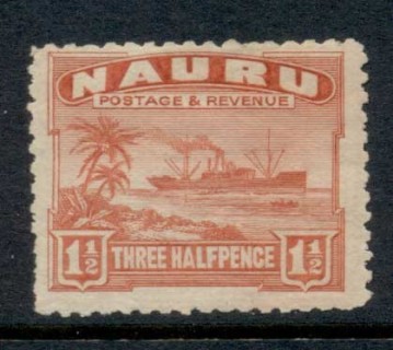 Nauru-1924-47-Freighter-1-5d-MUH