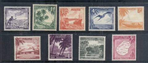 Nauru-1954-Pictorials-MUH