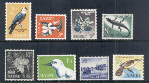 Nauru-1963-65-Pictorials-MH