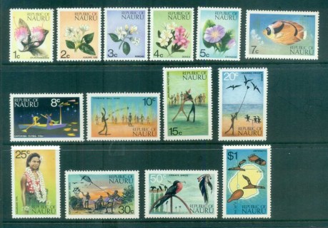 Nauru-1973-Pictorial-Defins-MLH-lot79481