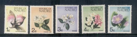 Nauru-1973-Pictorials-1-5c-Flowers-MUH