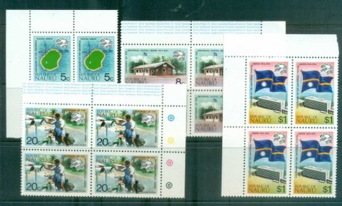 Nauru-1974-Centenary-of-UPU-Blk-4-MUH-lot76387