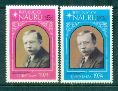 Nauru-1974-Xmas-MLH-lot79485