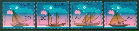 Nauru-1975-South-Pacific-Commission-Outrigger-Canoes-MUH