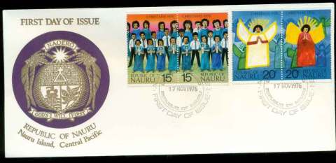 Nauru-1976-Xmas-FDC-lot51579