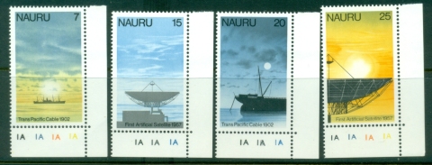 Nauru-1977-Transpacific-Cable-MUH