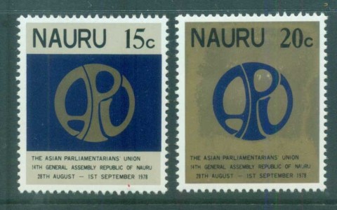 Nauru-1978-Asian-Parliamentary-Union-MLH-lot79498