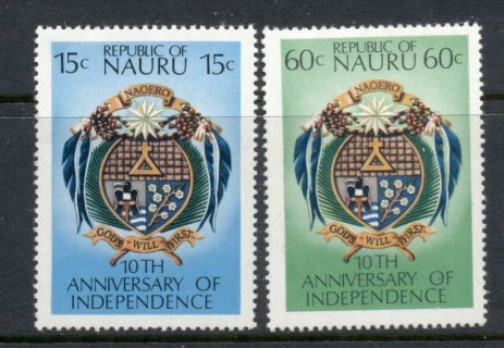 Nauru-1978-Independence-10th-Anniversary-MUH