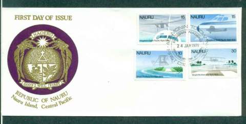 Nauru-1979-Flight-FDC-lot51585