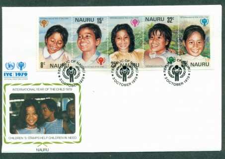 Nauru-1979-IYC-International-Year-of-the-Child-FDC-lot32103