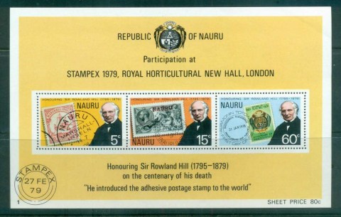 Nauru-1979-Rowland-Hill-MS-MUH-lot79505