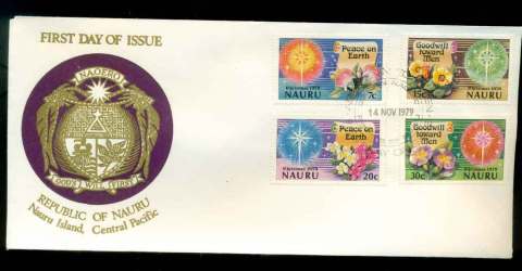 Nauru-1979-Xmas-FDC-lot51576