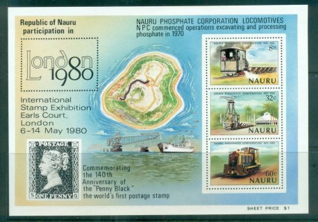 Nauru-1980-Phosphate-Trains-MS-MUH-lot79511