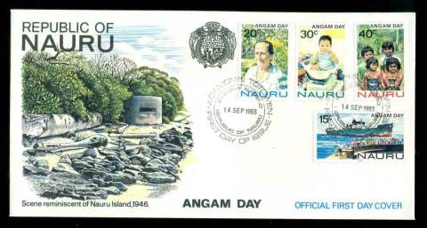 Nauru-1983-ANGAM-Day-FDC-lot51582