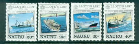 Nauru-1983-Lloyds-List-MUH-lot79541