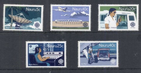 Nauru-1983-World-Communications-Year-MUH