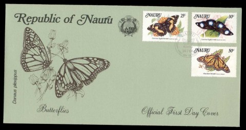 Nauru-1984-Butterflies-FDC