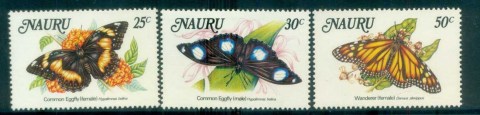 Nauru-1984-Local-Butterflies-MUH-lot79537