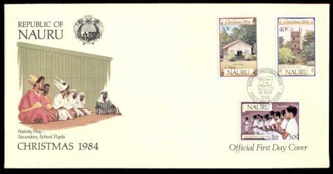 Nauru-1984-Xmas-FDC