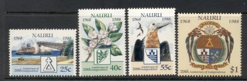 Nauru-1988-Independence-20th-Anniversary-MUH