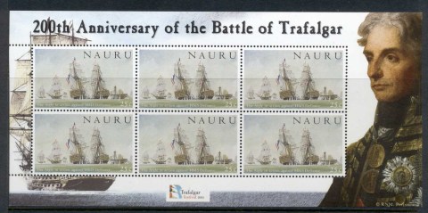 Nauru-2005-Battle-of-Trafalgar-200th-Anniv