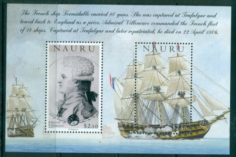 Nauru-2005-Trafalgar-MS-MUH-lot31943