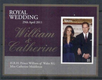 Nauru-2011-Royal-Wedding-William-Kate-MS-MUH