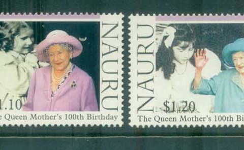 Nauru-2000-Queen-Mother-100th-Birthday-MUH-lot81761